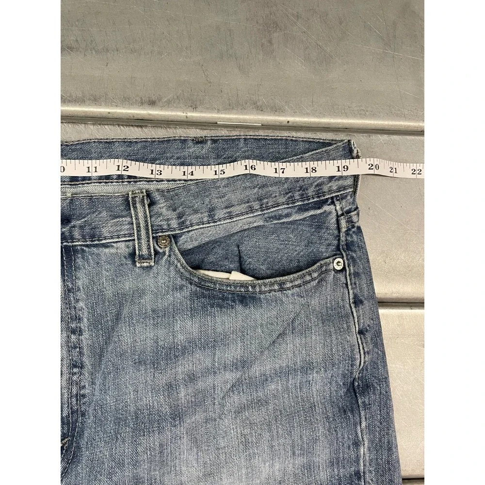 Levis 514 Jeans Mens‎ 38X32 Blue Medium Wash Denim Slim Straight 100% Cotton